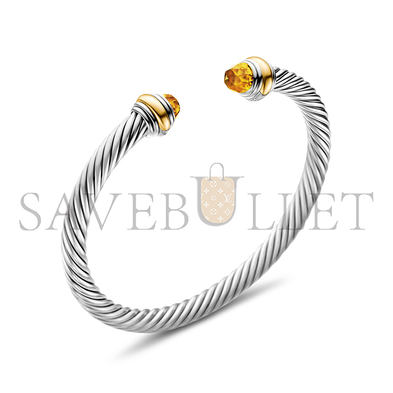 DAVID YURMAN CLASSIC CABLE BRACELET 5MM B12381 S4ACI
